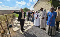 King of the Warri Kingdom of Nigeria visits the Land of the Bible