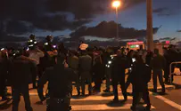 צילום: דוברות המשטרה מעצר עריקים חרדים: עימותים בדימונה ובת ים