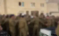 Haredi soldiers celebrate induction into IDF