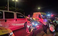 צילום: מד"א הולכת רגל נהרגה מפגיעת רכב בגליל