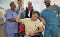 צילום: רמב"ם Раненый в боях в Ливане профессор Голан Бель выписан