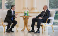 Ma'ayan Toaf (GPO) Herzog meets Azerbaijani President in Baku