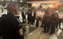 Israel Police spokesperson Extremist protesters attempt to storm IDF building near Bnei Brak