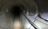 IDF spokesperson IDF destroys Hamas tunnel crossing Gaza's Yellow Line