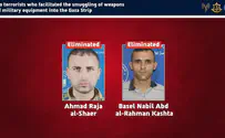 Two Gaza terrorists involved in weapons smuggling eliminated