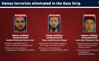 IDF Spokesperson IDF eliminates three Hamas terrorists in Gaza strikes