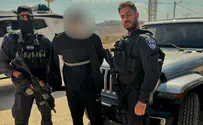 צילום: דוברות המשטרה הפשיטה ביו"ש שהסתיימה בשיחה מרגשת