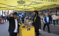 Joseph Strauss/JTA Chabad man returns to tefillin outreach day after stabbing