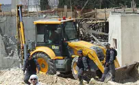 Силы безопасности снесли два дома в Мицпе-Ицхар