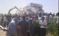 Shas Faces Protest after Homes Destroyed