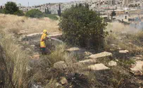 Hevron Residents: Fire at Cemetery was Arson. Police Disagree