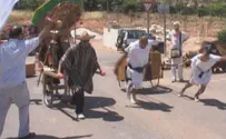 Silly Carriage Race Features Recycleable Materials
