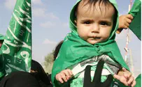Fatah Facebook Page Shows Mother Placing Suicide Belt on Son