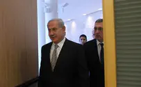 Israel news photo: Flash 90 Netanyahu Meets with Shalit's Grandfather