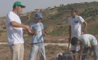 Rivkah Rybak Youth Plant 'Facts on the Ground' at Gush Etzion