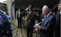 Peres in Croatia, Mourns 'Sheer Sadism' of Holocaust Camp