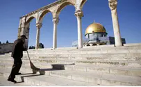 Israel news photo: Flash 90 Fatah Declares War over Temple Mount: ‘Green Light’ on Terror