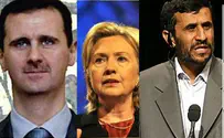Clinton: Iran Helps Syrian Brutality; Tehran Warns US  