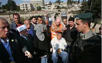 Arabic Graffiti Scrawled On Paratrooper Memorial in Jerusalem 