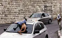 Video: Arab Rock-Throwing Boy Hurt by Victim's Car