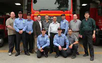 Israeli Firefighters Get Some American Help
