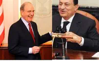 Mubarak after Visits from Mitchell and Abbas: Blame Israel
