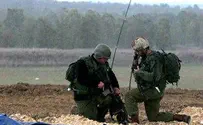 Israel news photo: (IDF) Hamas Shells Prompt Resolute Israeli Response