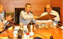 Air Force Bids Farewell to Mossad Chief