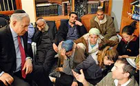 Netanyahu Visits Mourning Relatives of the Slain Family