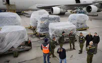 Israel news photo: IDF Spokesman's Unit First Members of IDF Medical Team Land in Japan