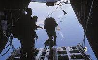IDF Paratroopers Renew Brigade Jumps, Ground Attack in Drill