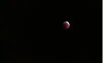 Israel News photo: Jacob Richman Video and Photos: Lunar Eclipse