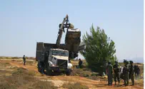 Outpost Demolished Near Shilo