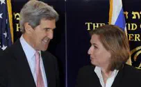 Livni Tells Kerry: Conflict is Becoming Religious 