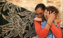 Israel news photo: Flash 90 Jewish Woman Flees Gaza with 4 Children