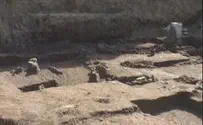 Israel news photo: Yoni Kempinski Ancient Building Found in Modern Tel Aviv