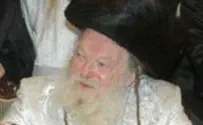 Israel news photo: Uzi Barak, www.haredim.co.il Lelover Rebbe Passes Away on Yom Kippur