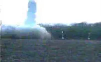 Israel news photo: Flash 90 Kassam Attack on Negev