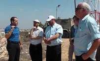 MKs Tour Gush Etzion: We Demand That Construction Resumes