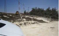 Aryeh King Wakf Building Illegally at Biblical Givat Shaul