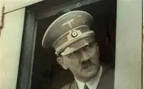 Israel News photo: Flash 90 Hitler Baby Poster Sparks Controversy in Montreal