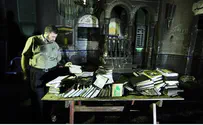 Пожар в здании местного управления деревни Туба