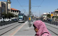 צילום: פלאש 90 "לרכבת עלה מחבל, ראו הוזהרתם"