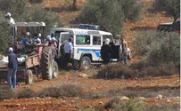 ועד מתיישבי בנימין שוטרים פלסטינאים סמוך לעדי עד
