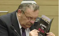 "הריסת בתים בא"י תפרק את הממשלה"