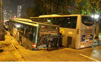 הצפה בתל אביב - צינור מים התפוצץ