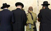 Israel news photo: Flash 90 Male-Only Environment for Hareidim, Says IDF
