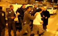 תיעוד: מעצר האישה הוביל לעימותים חריפים