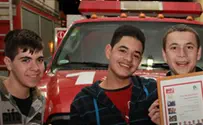 OU ‘Torah Club’ Youth Mark Carmel Fire Disaster