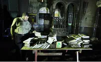 טען שיהודים לא שרפו המסגד וביתו רוסס ביריות